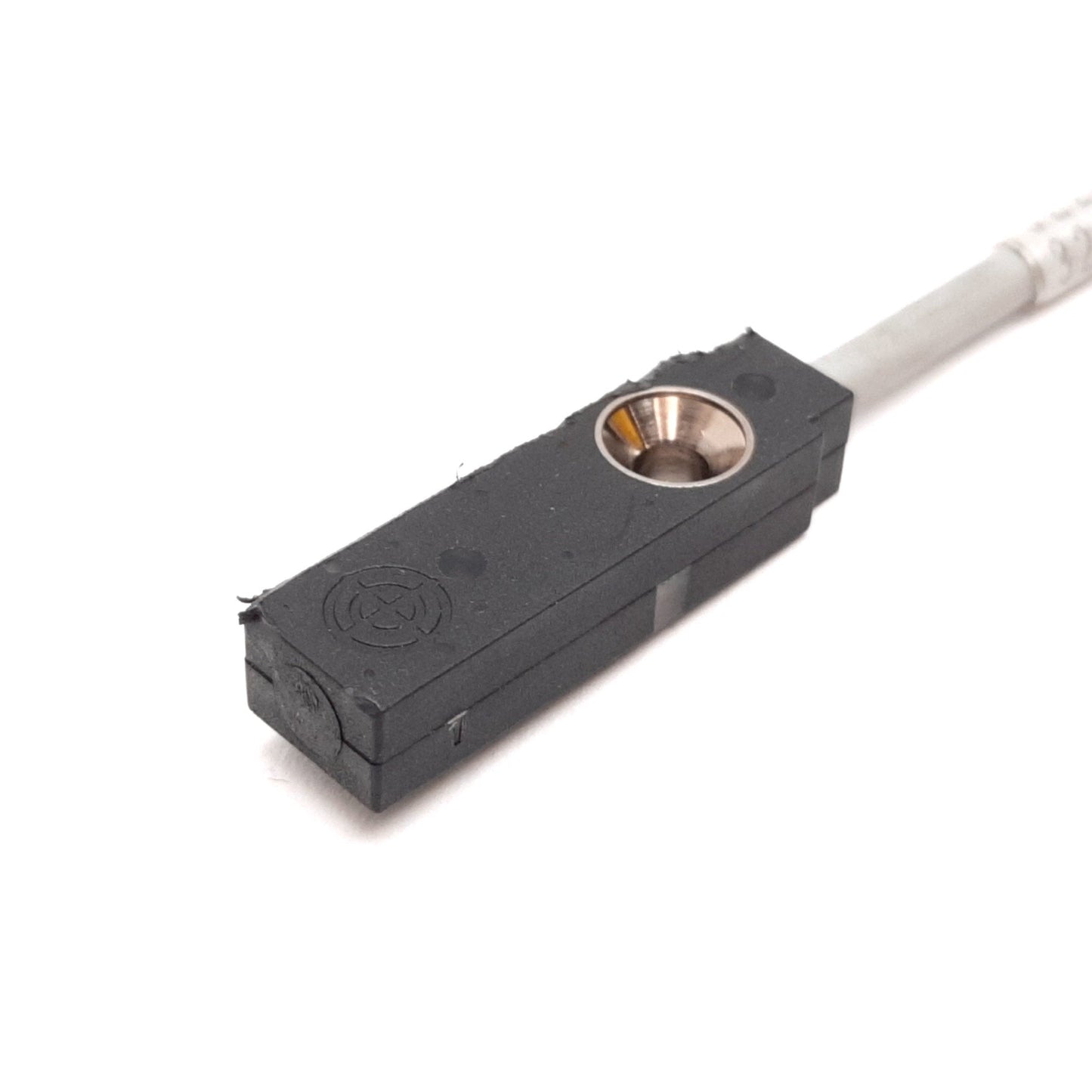 Used Turck Bi2-Q5.5-AP6X Inductive Proximity Sensor, 2mm, 10-30VDC, PNP N/O, 3-Pin M8