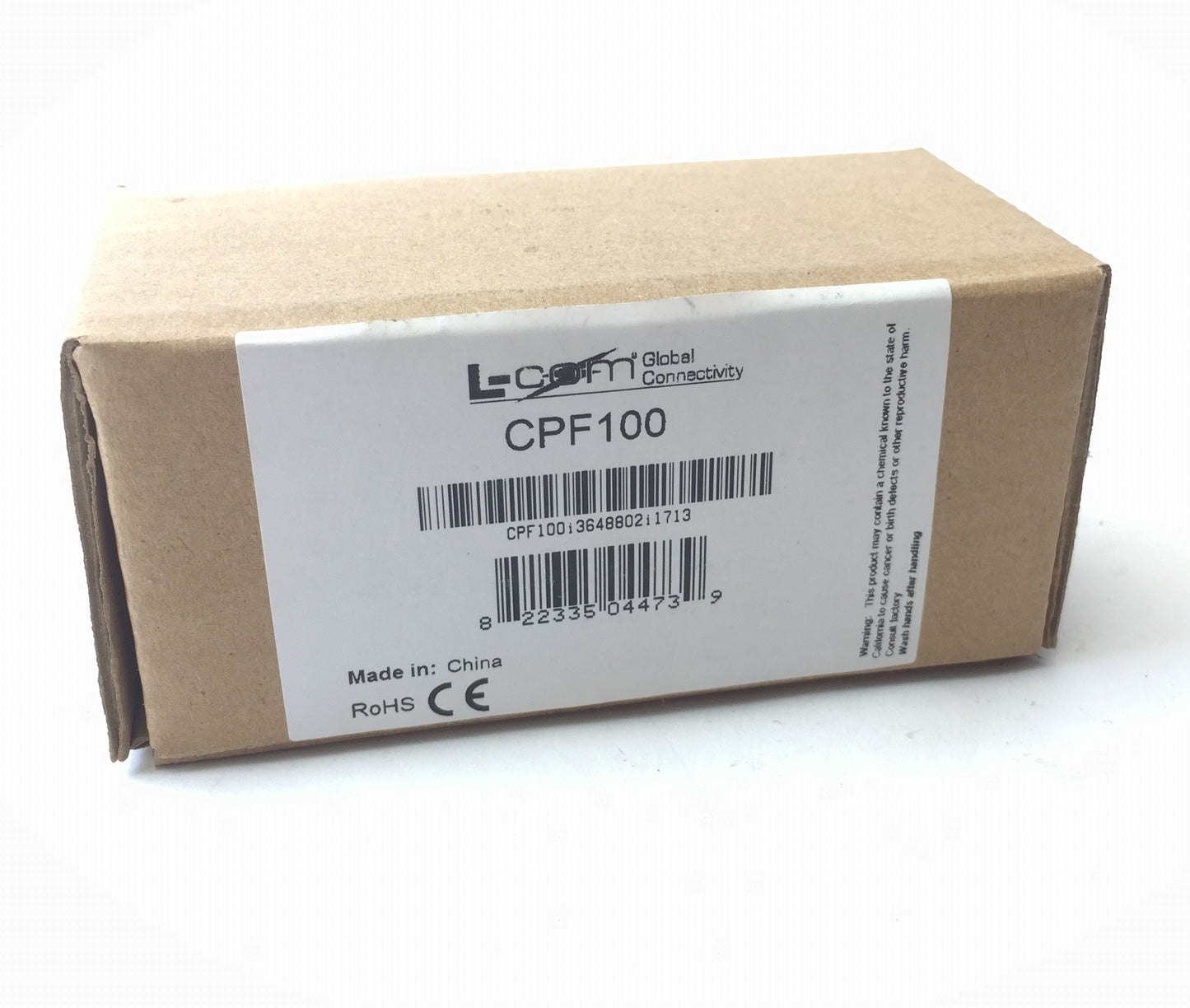 New L-Com CPF100 Standard 24-28 AWG D-Sub Crimp Female Contact Sockets, 100 Reel