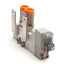Used SMC SY3120-5LOZ-N7-F2 Pneumatic Solenoid Valve, 2-Position 5-Port, 24VDC Coil