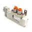 Used SMC SY5120-5LOZ-N7T-F2 Pneumatic Solenoid Valve, 5-Port 2-Position, 24VDC Coil