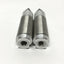Used Lot of 2 Bimba 060.5-D Stainless Steel Air Cylinders 7/8" Bore, 0.5" Stroke