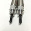 Used Lot of 2 Bimba 060.5-D Stainless Steel Air Cylinders 7/8" Bore, 0.5" Stroke