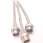 Used Lot of 3 Kellems 073031204 Strain Relief Grip, One Inch Threaded, 8 Inch Length