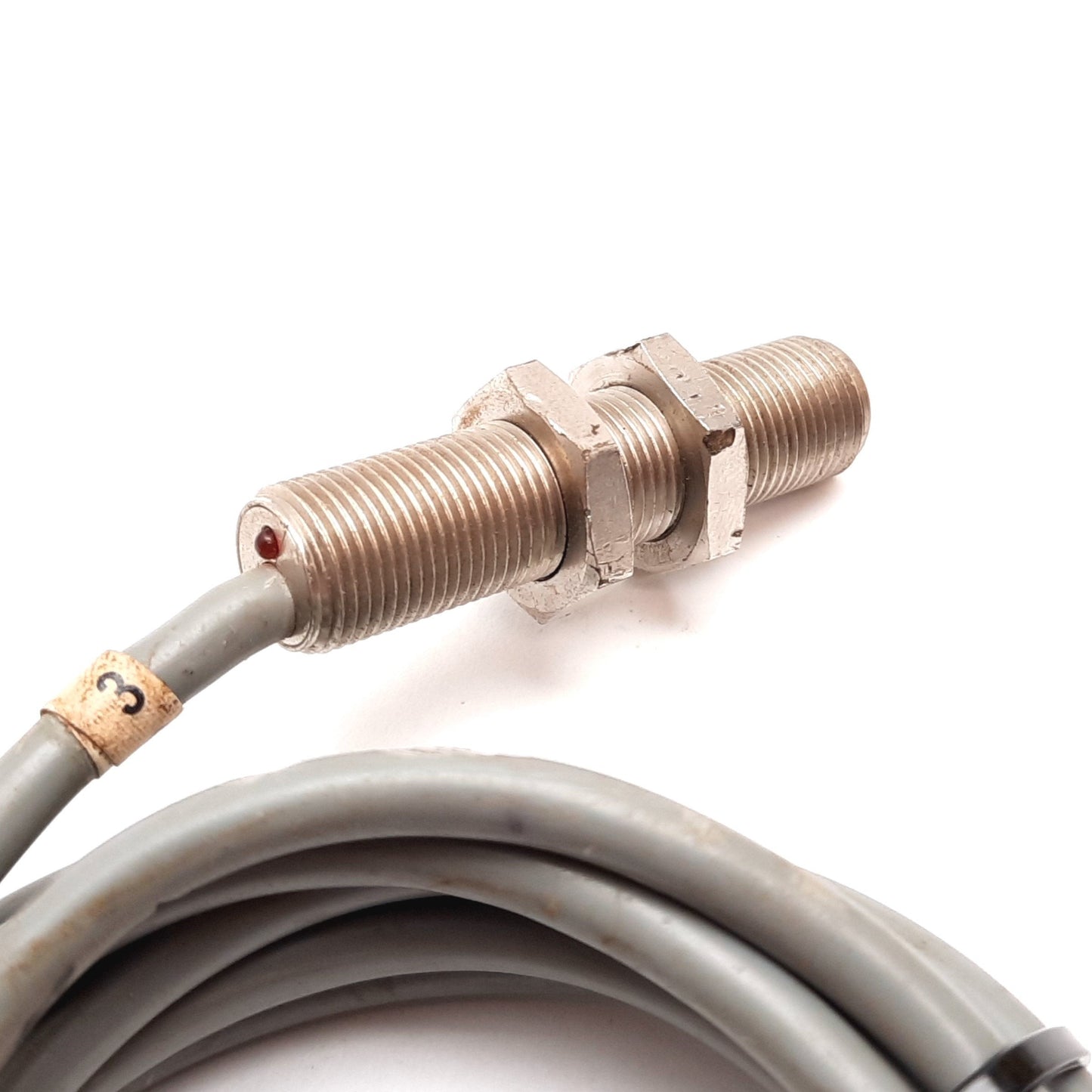 Used Honeywell 922AA2XM-A9N-L Capacitive Proximity Sensor, 2mm, 9.6-55VDC, NPN, 1.75m