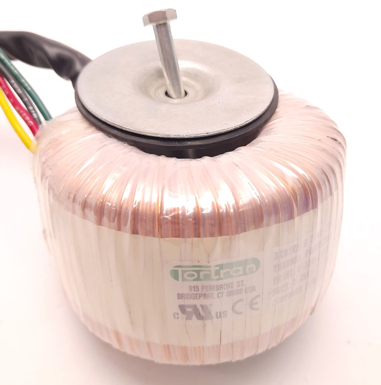 Used Tortran 7340-310 Toroidal Power Transformer, Prim: 100-115V, Sec: 0-28V 5A