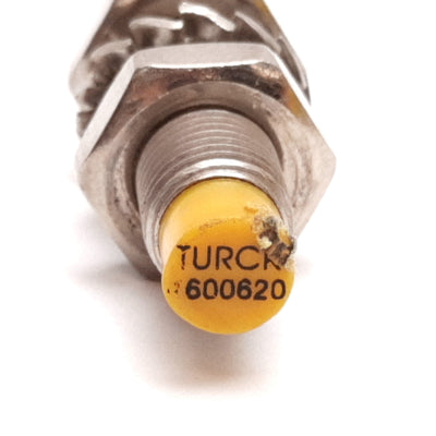 Used Turck Ni4U-EG08-AP6X-V1131 Inductive Proximity Sensor, 4mm, 10-30VDC, PNP N/O