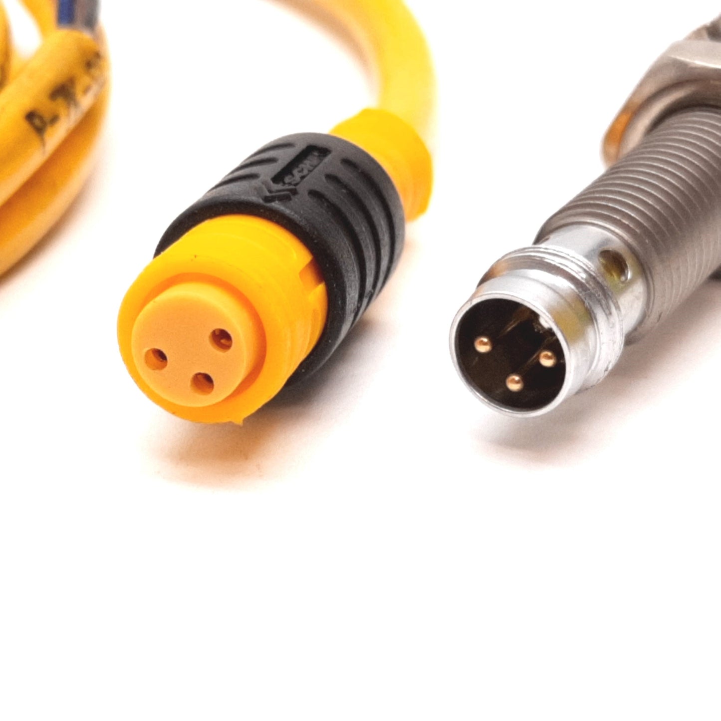 Used Turck Ni4U-EG08-AP6X-V1131 Inductive Proximity Sensor, 4mm, 10-30VDC, With Cable