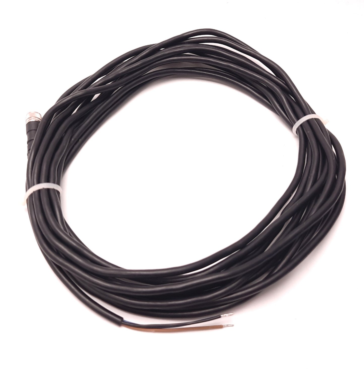 New – Open box Clippard CPS-C8Q5 Mating Cable, 8mm Female M8 Connector, 5 Meter Length