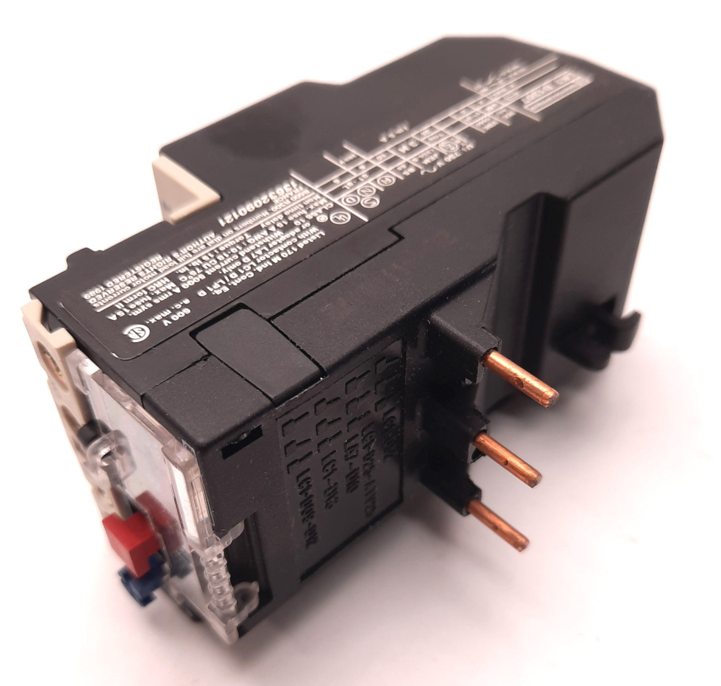 New – Open box Schneider Electric LR3-D1307 Relay 3 Pole, 2.5 Amps, 600v AC, 1 N.O./1 N.C.