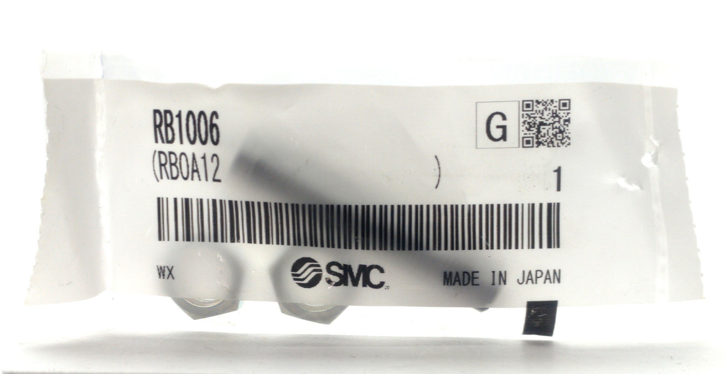 New SMC RB1006 Shock Absorber, 3.92J Absorption, 6mm Stroke, .05-5m/s, M10