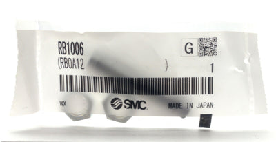 New SMC RB1006 Shock Absorber, 3.92J Absorption, 6mm Stroke, .05-5m/s, M10
