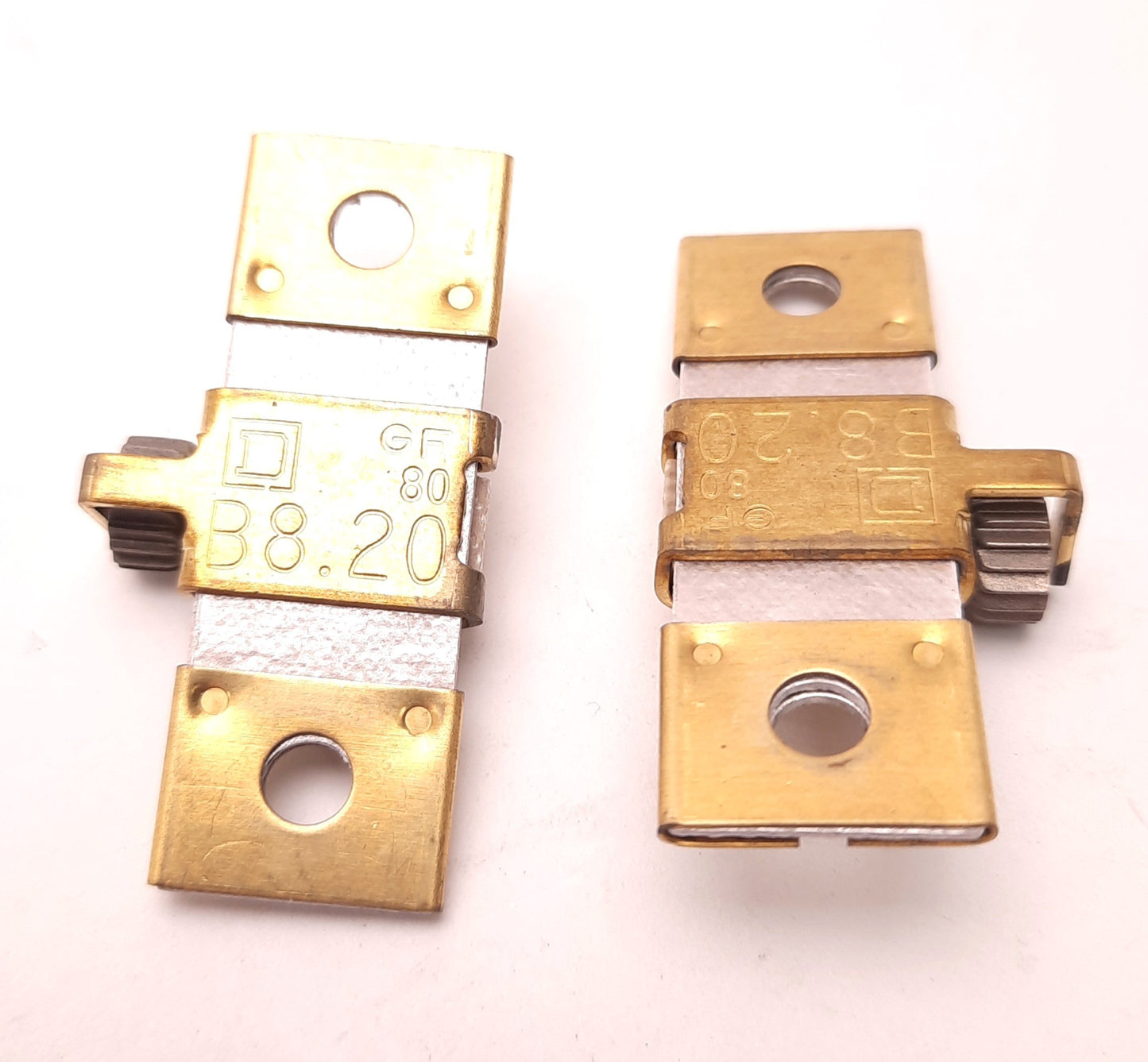 New – Open box Lot of 2 Square D B8-20 Thermal Overload Relay, 5.74 to 6.35 A, Type S/B