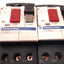 Used Lot of 2 Telemecanique GV2ME06 Motor Starter/Breaker, 3 Pole, 1.6A, 690v AC