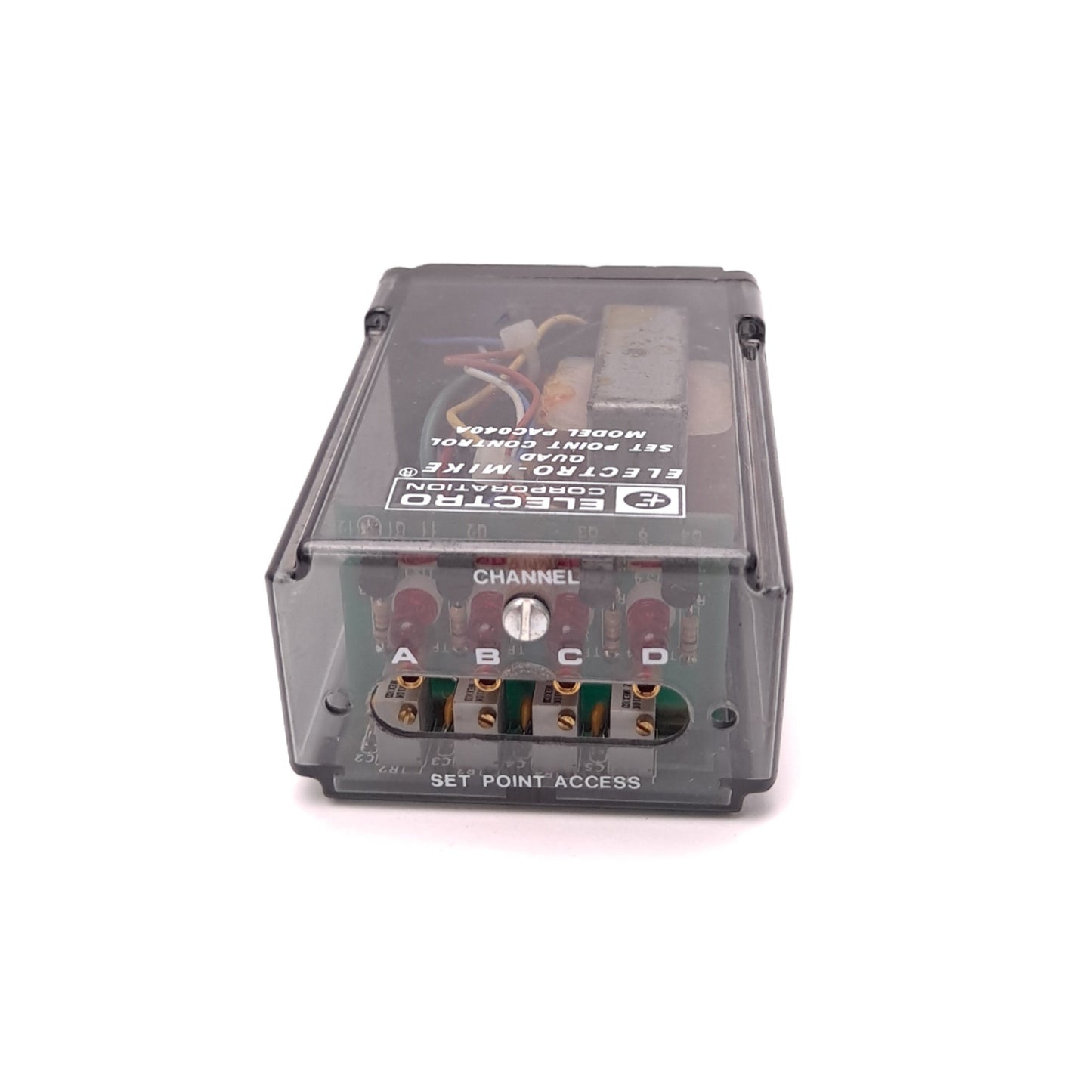 Used Electro-Mike PAC040A Prox Sensor Transducer Input: 115VAC Output: 12VDC 50/60Hz