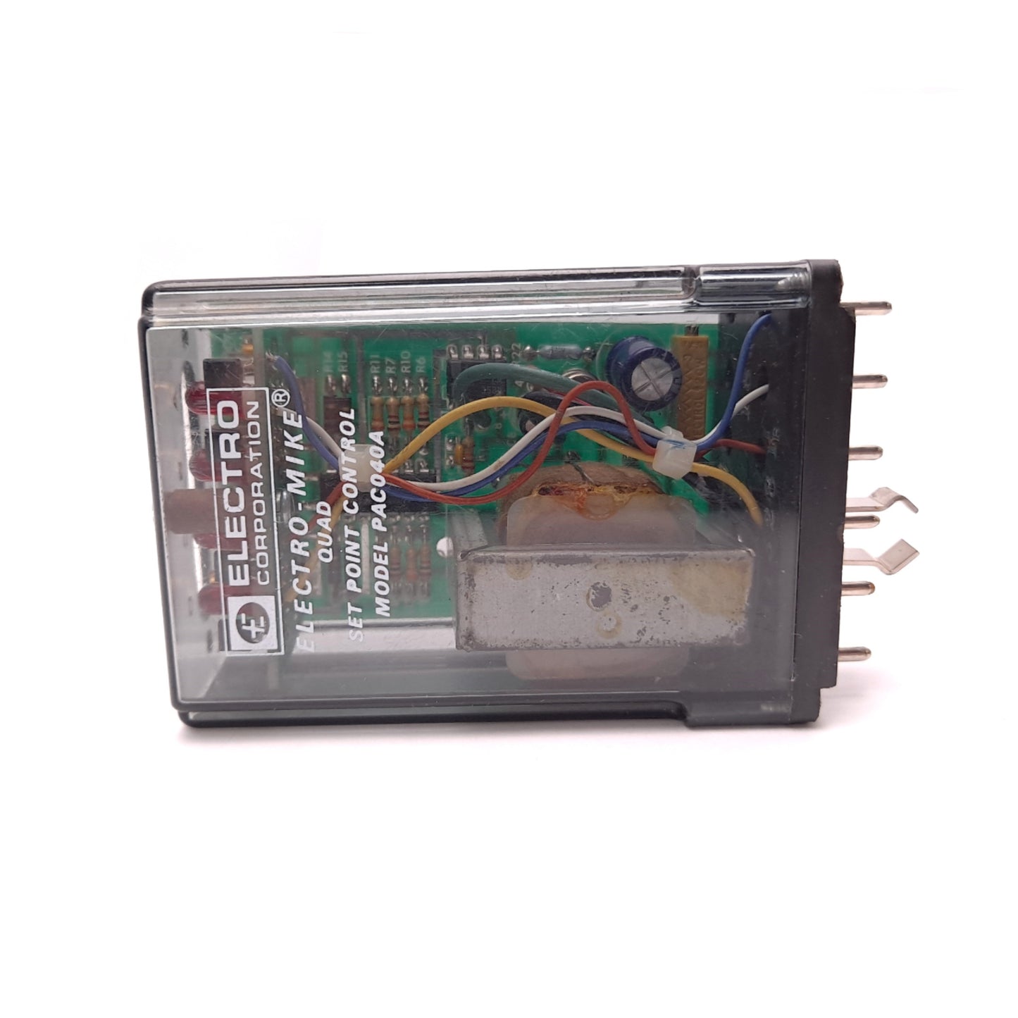 Used Electro-Mike PAC040A Prox Sensor Transducer Input: 115VAC Output: 12VDC 50/60Hz