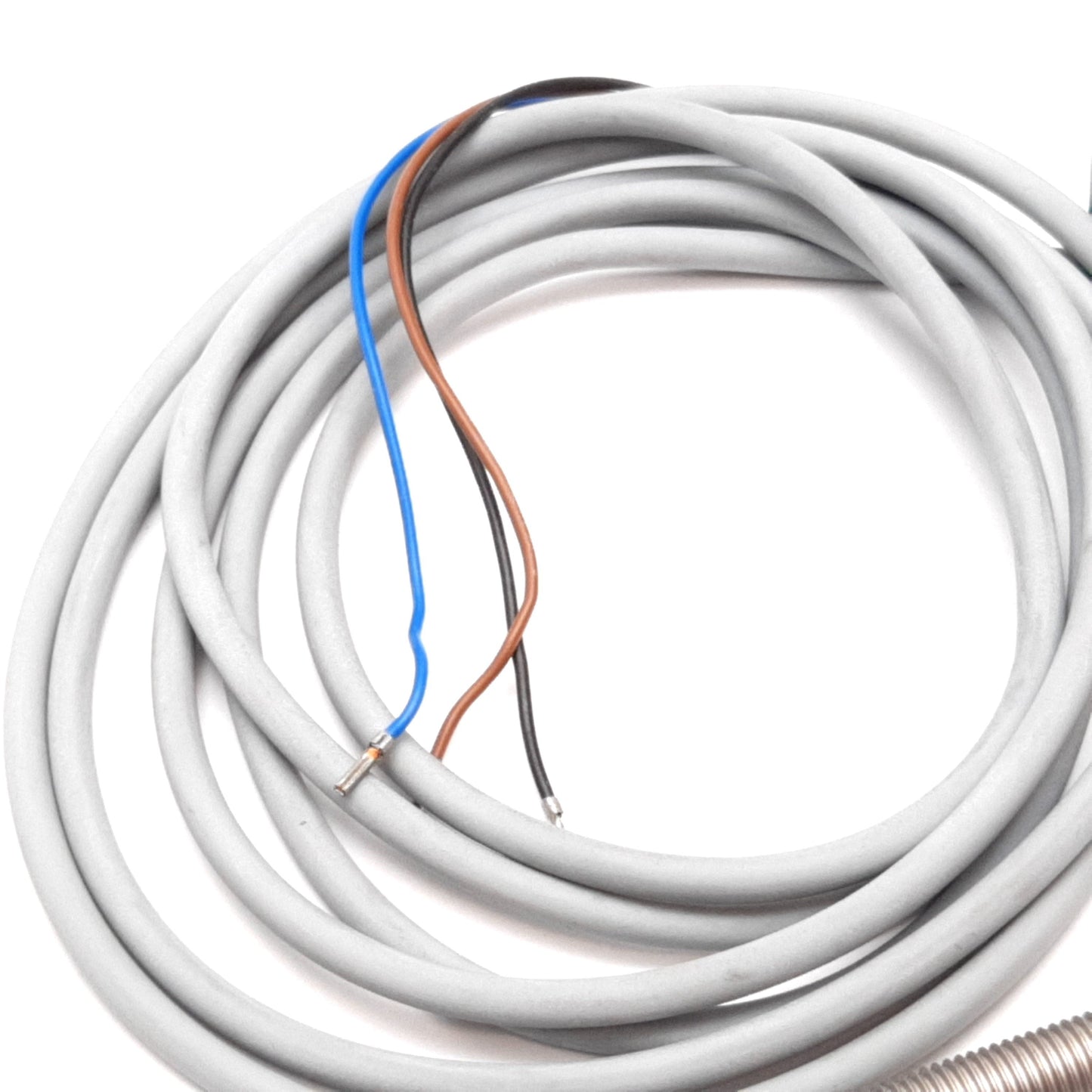 Used Turck Ni3-G08-AN6X Inductive Proximity Sensor, 3mm, 10-30VDC, NPN N/O, M8