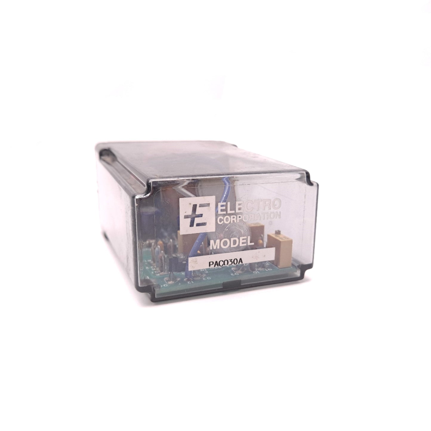 Used Electro Corp PAC030A Prox Sensor Transducer 115 VAC 50/60 Hz 0-5 VDC