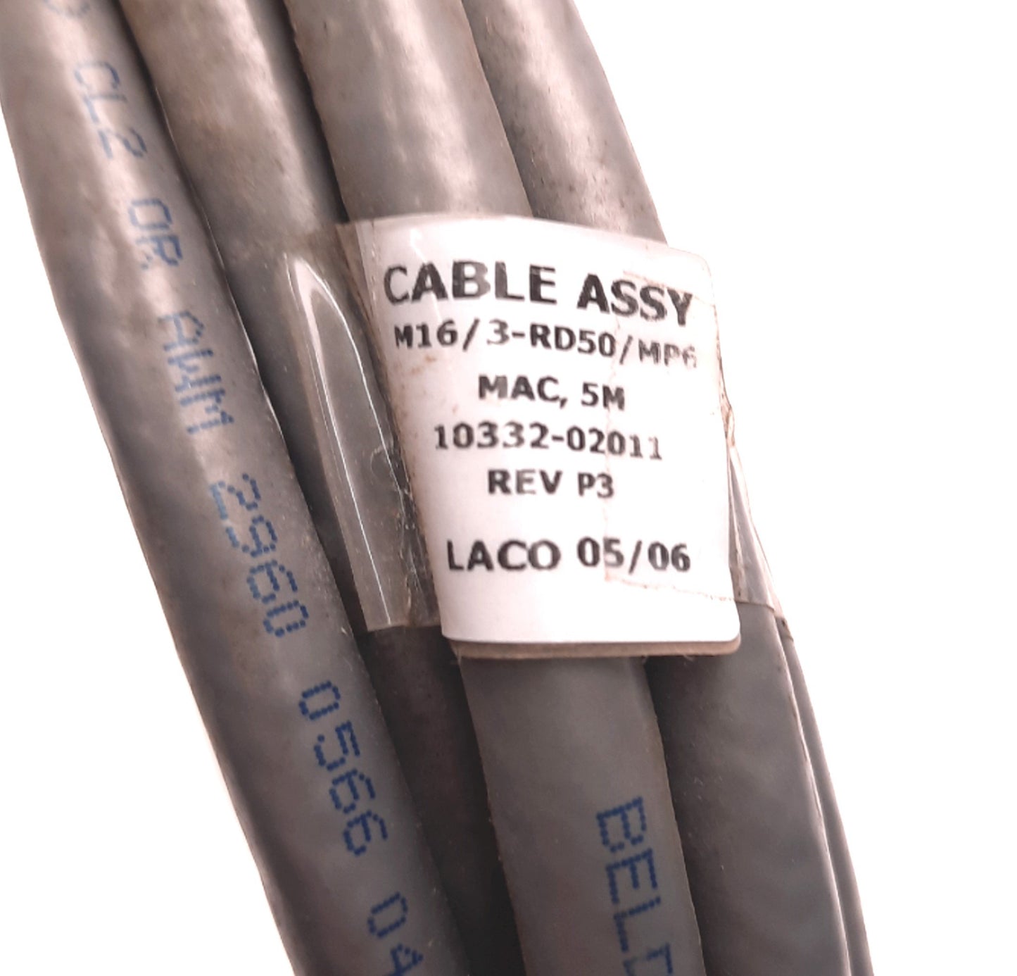 Used Adept 10332-02020 Cable Assembly REV-P3 M16/3-RD50/MP6