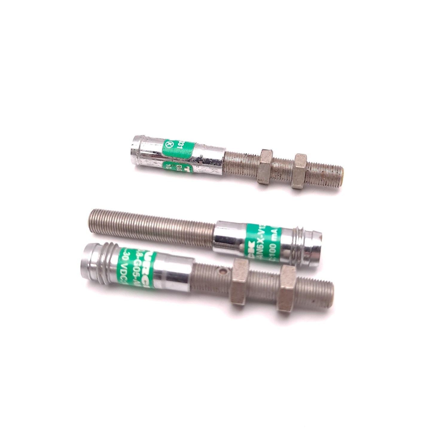 Used Lot of 3 Turck Bi0,8-G05-AN6X-V1331 Proximity Switch NPN 10-30VDC 90 Degrees