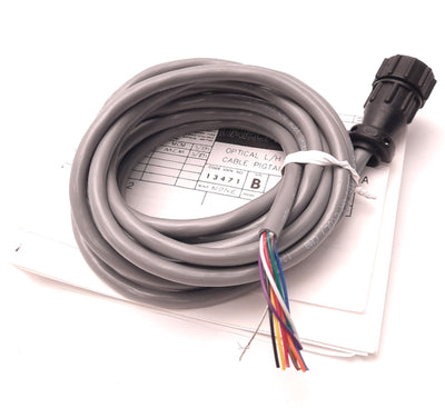 New Daedal 006-1288-10 Optical L/H Switch Cable, Pigtail Ended, ~10' Long