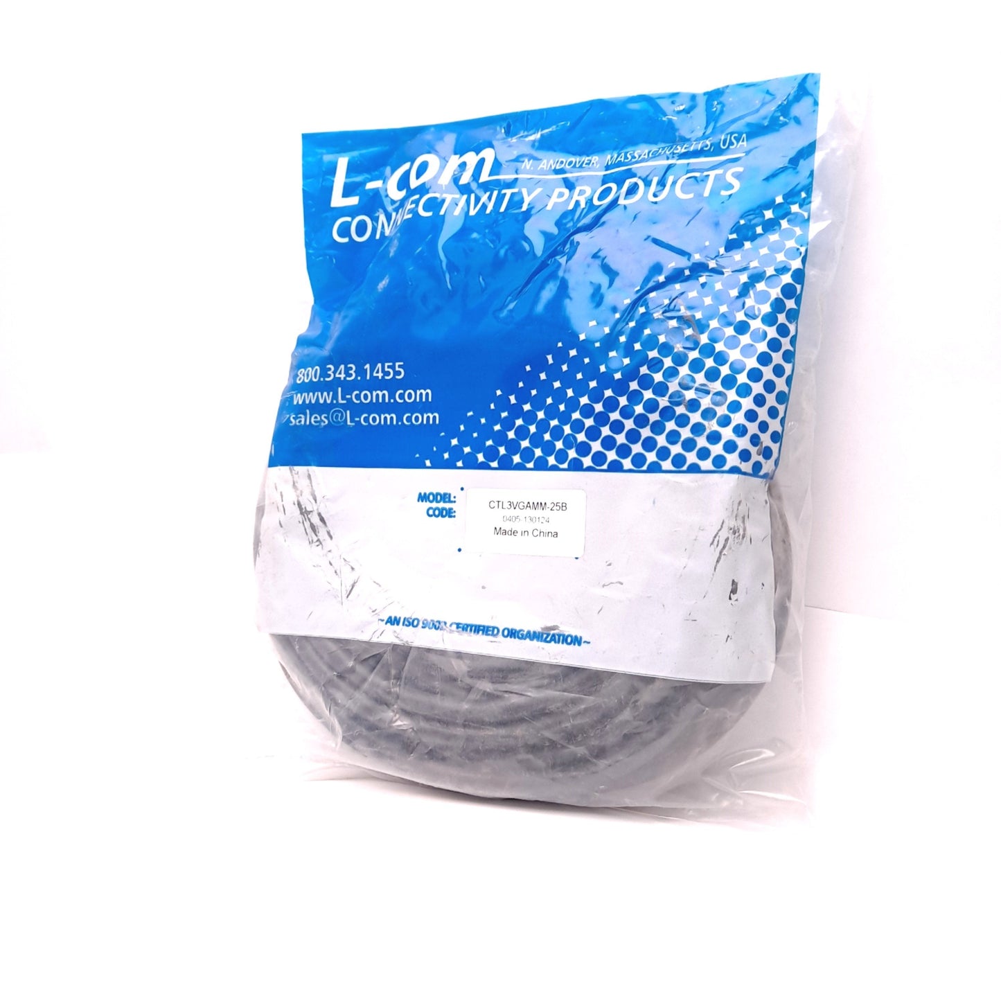 New in Package L-Com CTL3VGAMM-25B Monitor Cable, 25ft