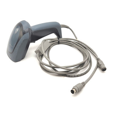 Used Datalogic Heron-G D130 Handheld Barcode Scanner 5VDC, PC PS2, Range: 21cm