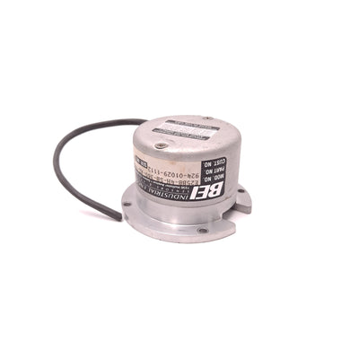 Used BEI E25BB-4H-SB-360-AZ-7406R-LED-SC72 Incremental Optical Encoder, 360 cycle/rev