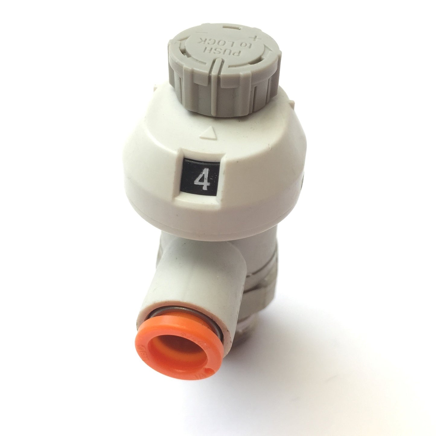 Used Lot of 3 SMC AS2201FS Speed Flow Control Fitting 1/4" Port, Meter Out, 1/4" Tube