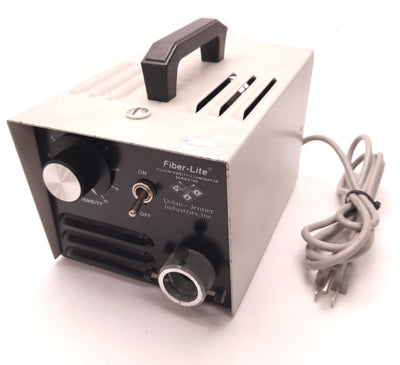 Used Dolan-Jenner Model 180 Fiber-Lite Optic Illuminator, 120VAC, 200W, 22mm Adapter