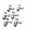 New – Open box Lot of 6 SMC AS1211F Pneumatic Speed Flow Control, Thread: M5, Tube: 1/8"