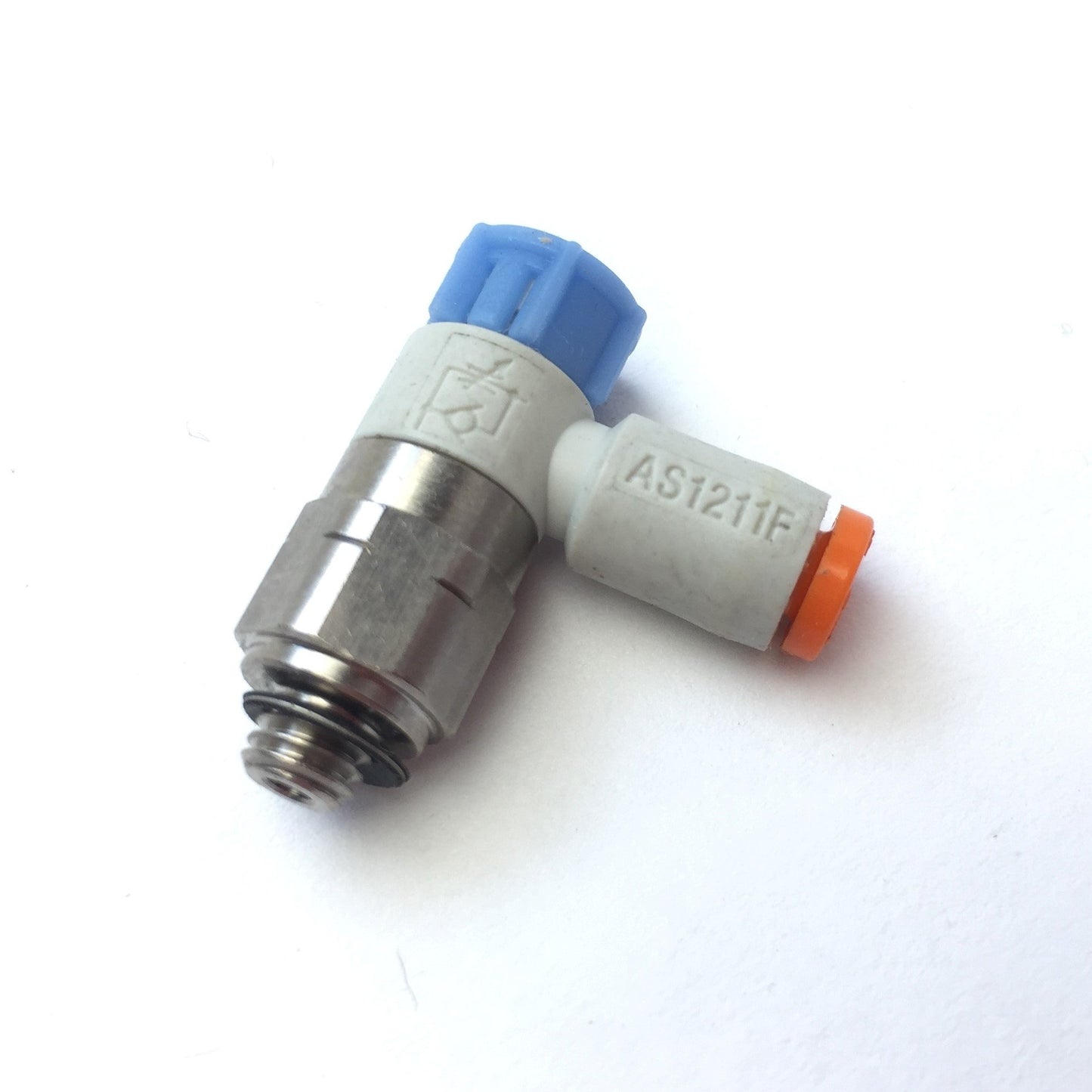 New – Open box Lot of 6 SMC AS1211F Pneumatic Speed Flow Control, Thread: M5, Tube: 1/8"