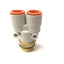 New Lot of 3 SMC KQ2U13-U04 Pneumatic Branch Y Fittings, Brass 1/2" NPT, 1/2" Tube