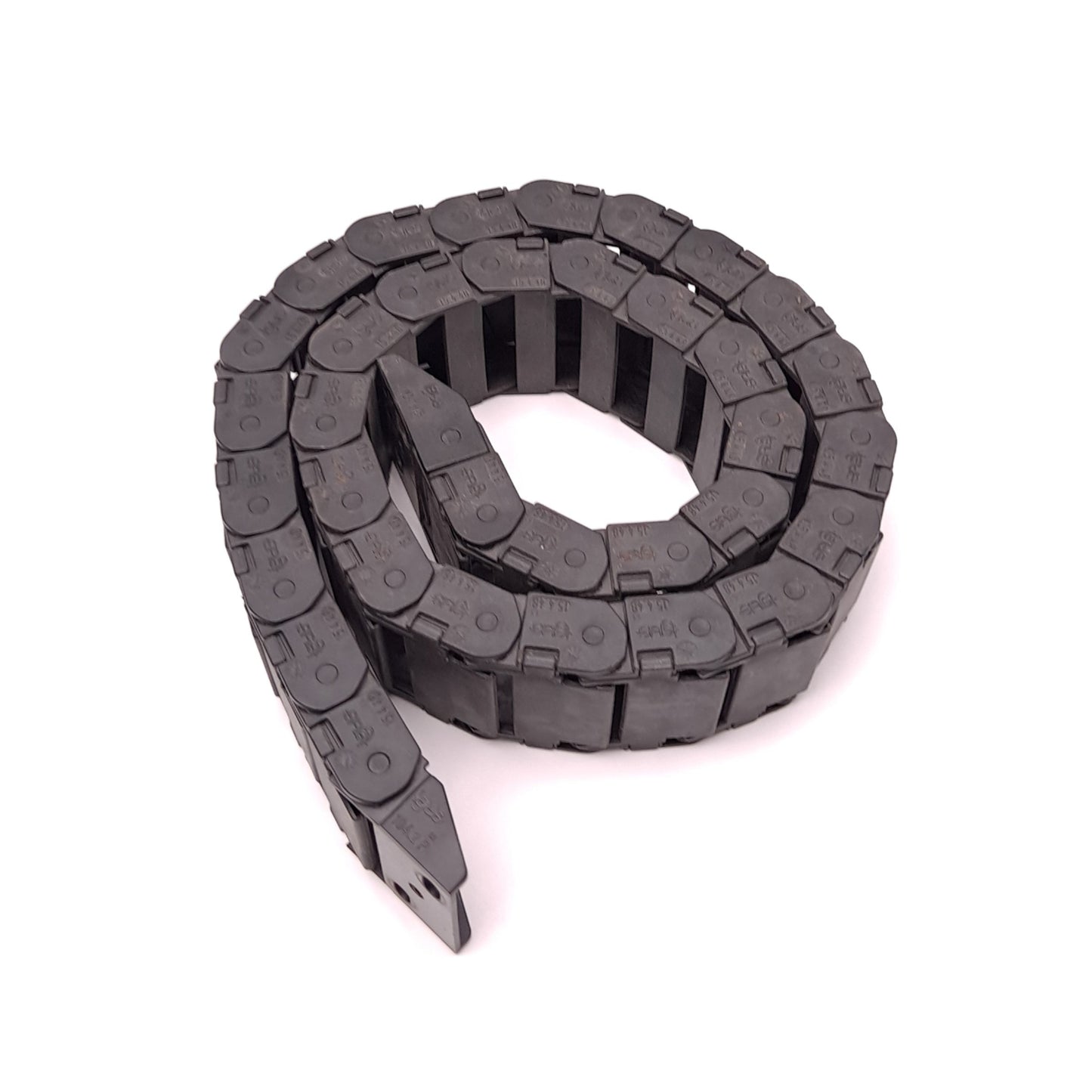Used Igus 15.4.48 Energy Chain Dimensions 44" (L) x 2-3/8" (W) x 15/16" (H), 35 Links
