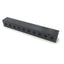 Used Polyconn PCM20-250-10B 10-Outlet Anodized Aluminum Manifold, 1/4" 3/8" NPT Ports