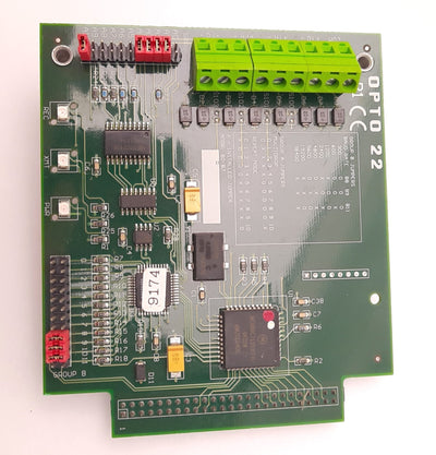 Used OPTO 22 007308E Optomux Interface Brain Board, 16 Channels, B1 Controller