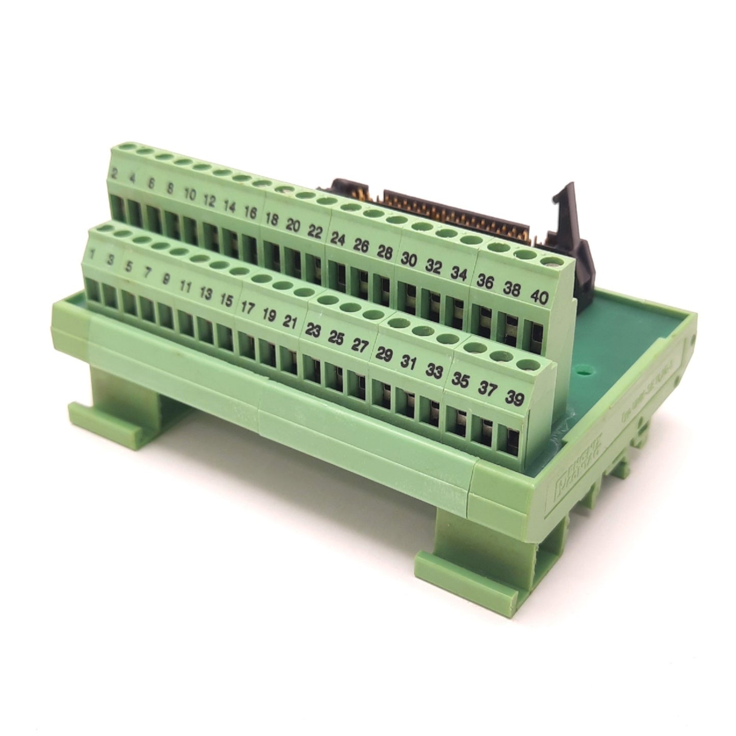 Used Phoenix Contact FLKM-40 Interface Module 2281076, 25v AC, 60v DC, 1 Amp, 40 Pos.