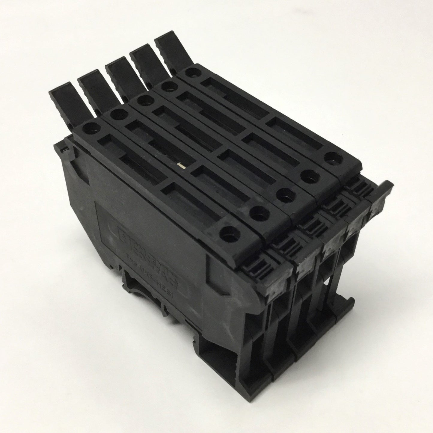 Used Lot of 5 Phoenix Contact UK 5-HESI Fuse Modular Terminal Blocks 24V LED, 5x20mm