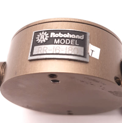 Used Robohand RR-16-180 Pneumatic Flange Rotary Actuator, 135 Degree, Two Sensor