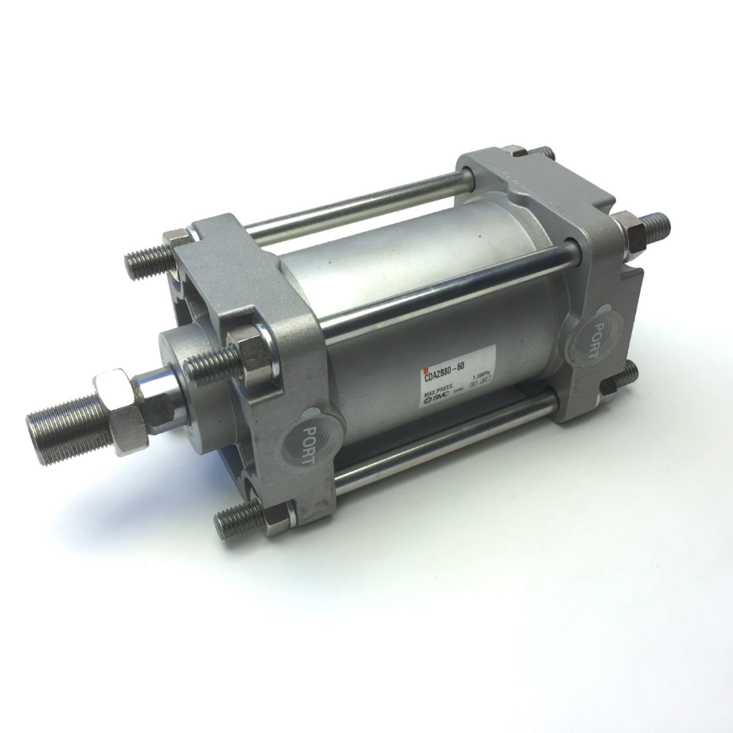 New – Open box SMC CDA2B80-60 Pneumatic Cylinder Bore: 80mm Stroke: 60mm, Max Pressure: 1 MPa