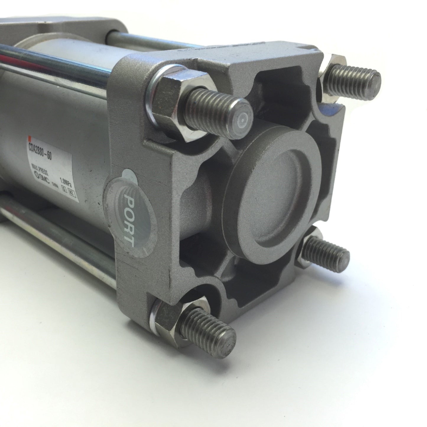 New – Open box SMC CDA2B80-60 Pneumatic Cylinder Bore: 80mm Stroke: 60mm, Max Pressure: 1 MPa