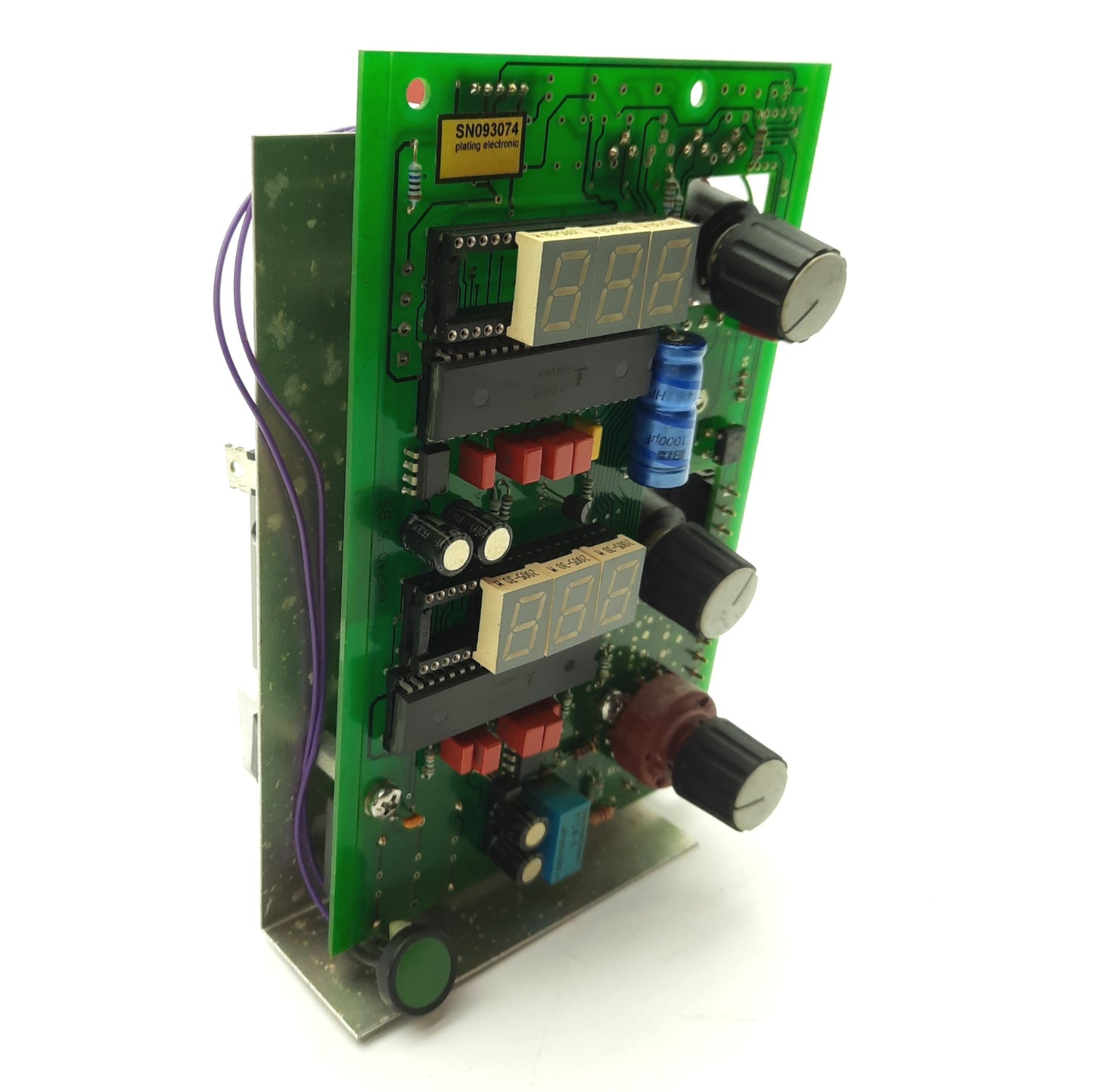 Used Plating Electronic SN093074 Electroplating Display/Control Boards for PE1050