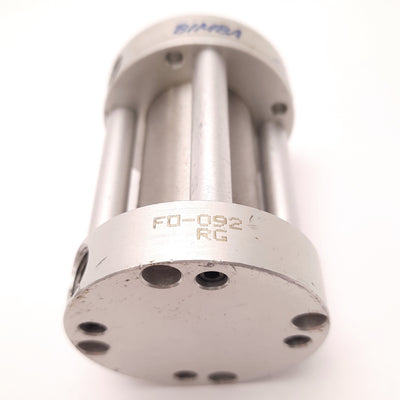 Used Bimba FO-092 Flat-1 Pneumatic Cylinder, Bore 1-1/16", Stroke 2", Double Acting