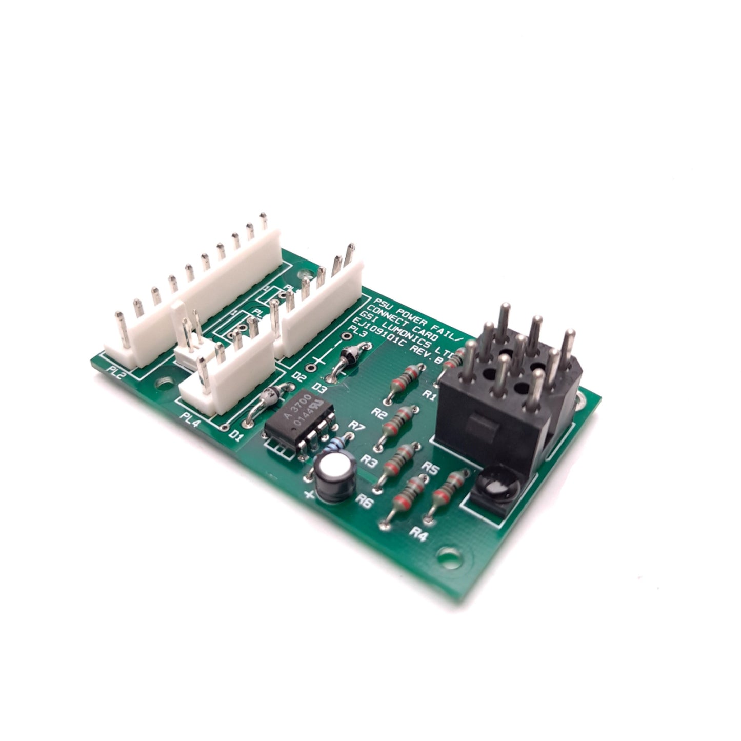 Used GSI Lumonics EJ109101C Laser PSU Power Fail/Connect Card Rev B JK700 JK702