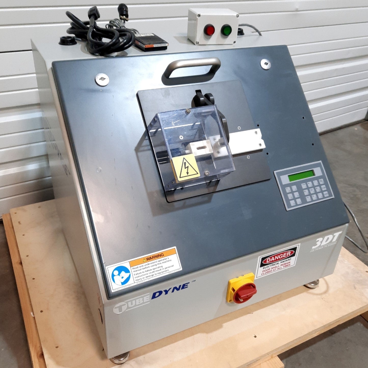 Used 3DT 10031-37 TubeDyne Cath Corona Treating System Ø.25" x 2" Long Treatment 120V