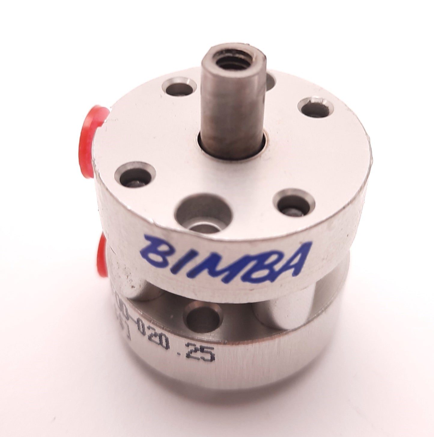 Used Bimba FOD-020.25 Flat-1 Compact Cylinder, 9/16" Bore Size, 1/4" Stroke, Dbl Rod