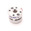 Used Bimba FO-020.25 FLAT-1 Pneumatic Cylinder 9/16" Bore, 1/4" Stroke, 10-32 Ports