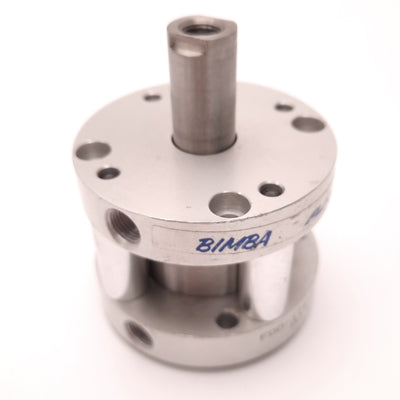 Used Bimba FOD-171-G Flat-1 Pneumatic Cylinder, Bore 1.5", Stroke 1", Ports 1/8" NPT