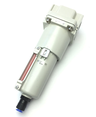 New SMC AF50-F06D-8R-A Pneumatic Air Filter w/ Auto Drain NO, Ports: G3/4, 1 MPa