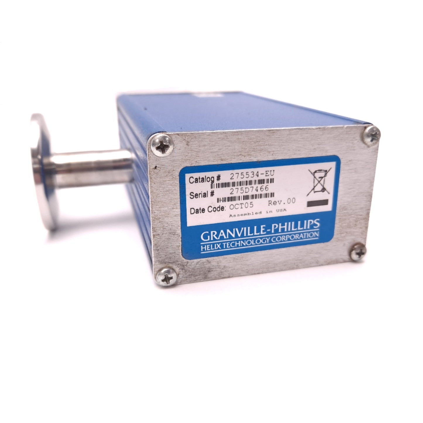 Used Granville-Phillips 275534-EU MiniConvectron Gauge 1x10-4Torr 1x10-4mbar 1x10-2Pa