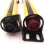 Used STI MS4308B Minisafe Light Curtain Transmitter/Receiver 30Ft Range, 1/2" Space